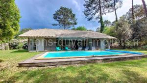M-Clairière aux Chevreuils 01-Moliets Maison avec piscine privée proche océan à Moliets-et-Maa