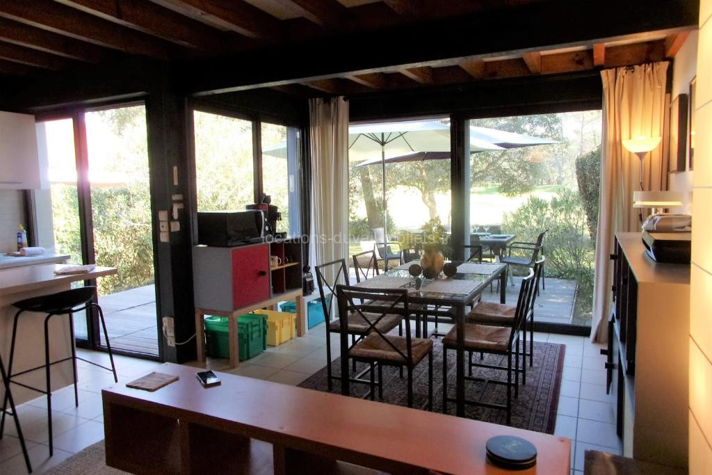 Photo de Beautiful 67 m duplex with gardengolf view