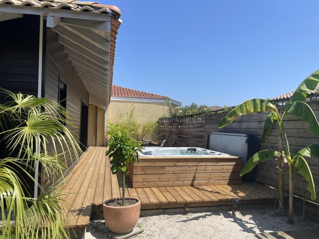 Photo de Villa 6 pers avec spa et parking à Moliets - FR-1-379-178